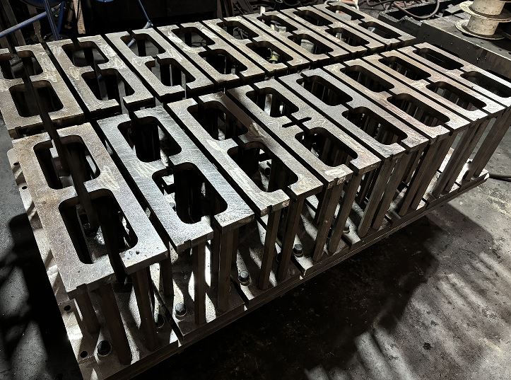 Concrete Hollow Blocks Moulds factory